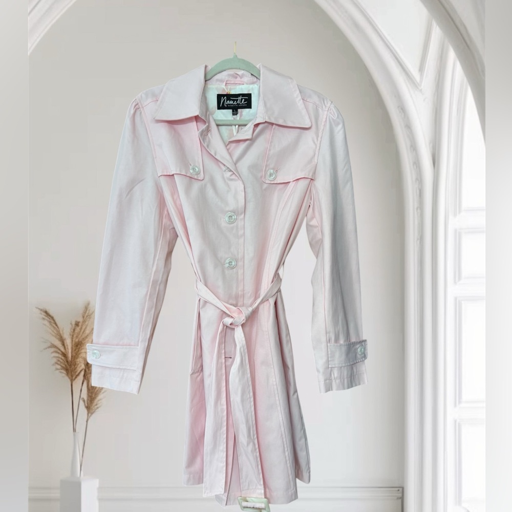 NWT Nanette Lapore Blush Raincoat